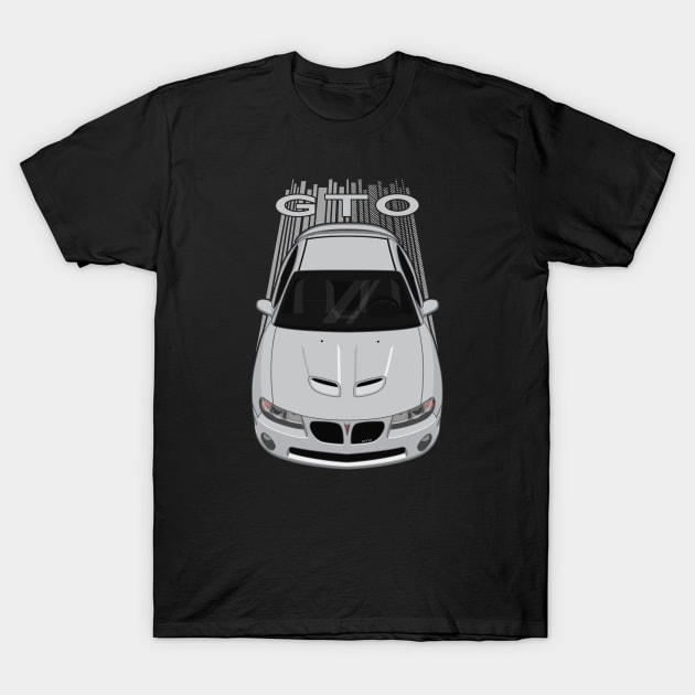 Pontiac GTO 2004-2006 - Silver T-Shirt by V8social